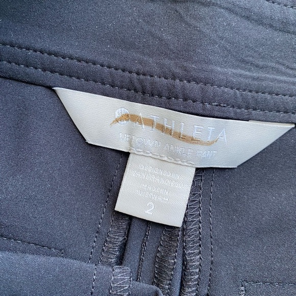 NWOT Athleta Uptown Ankle Pants Black Size 2 - Picture 10 of 13